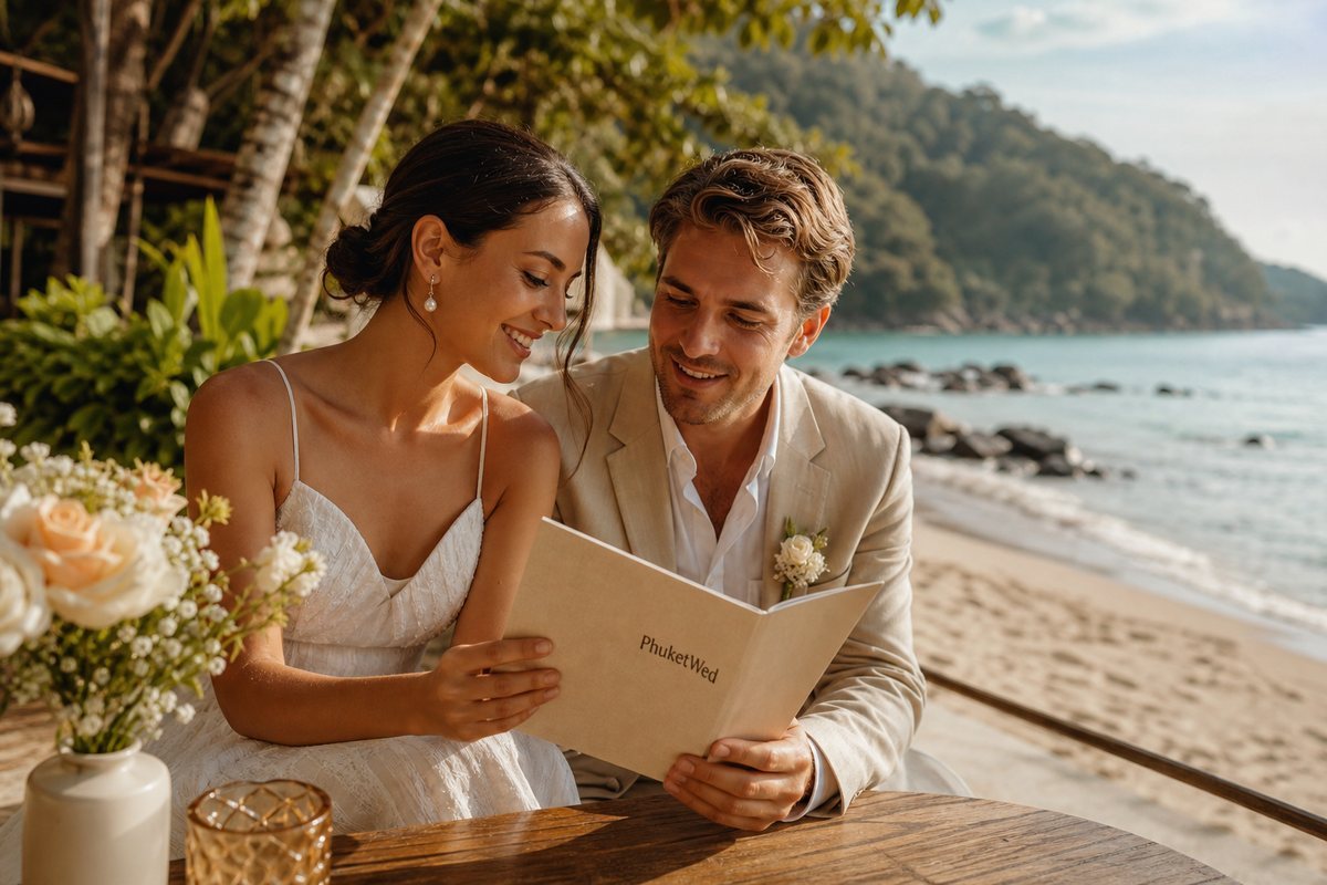 Illustrative concept for Honeymoon Photoshoot in Phuket in Phuket — frame 3