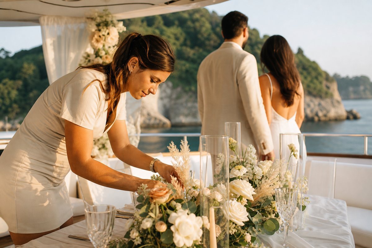 Illustrative concept for Wedding Yachts in Phuket in Phuket — frame 2