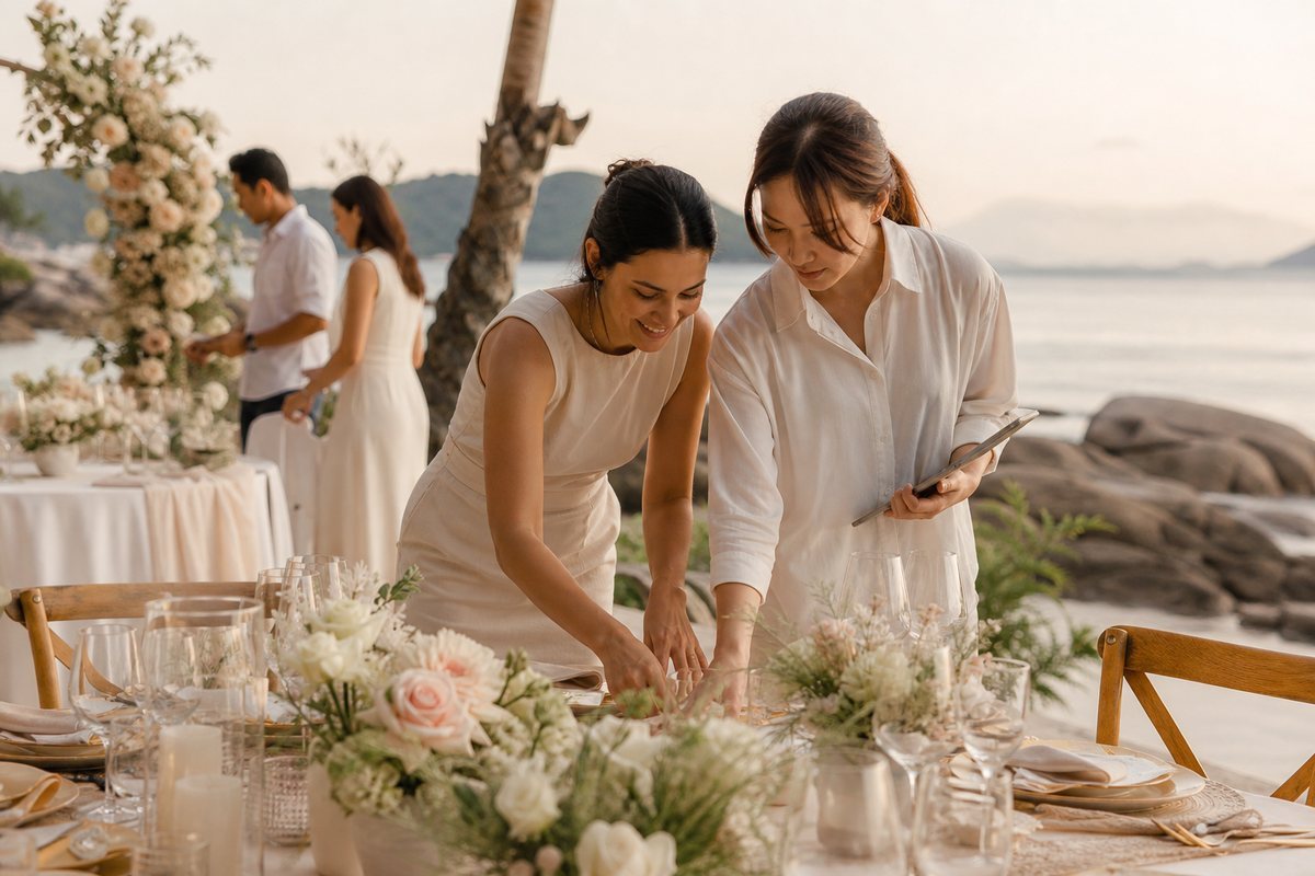 Illustrative concept for Phuket Wedding & Romance Journal in Phuket — frame 2